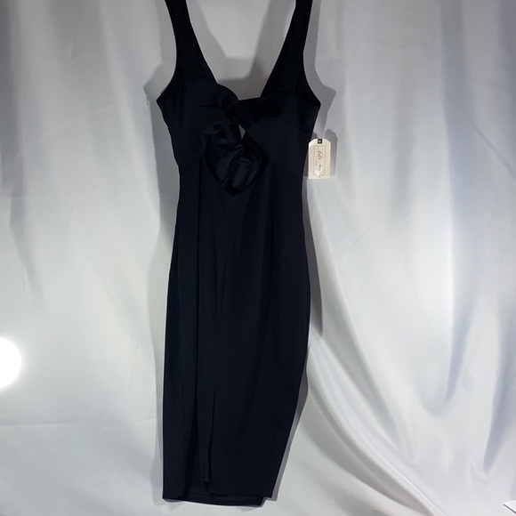 KATIE MAY.  EVA DRESS BLACK - Picture 4 of 6